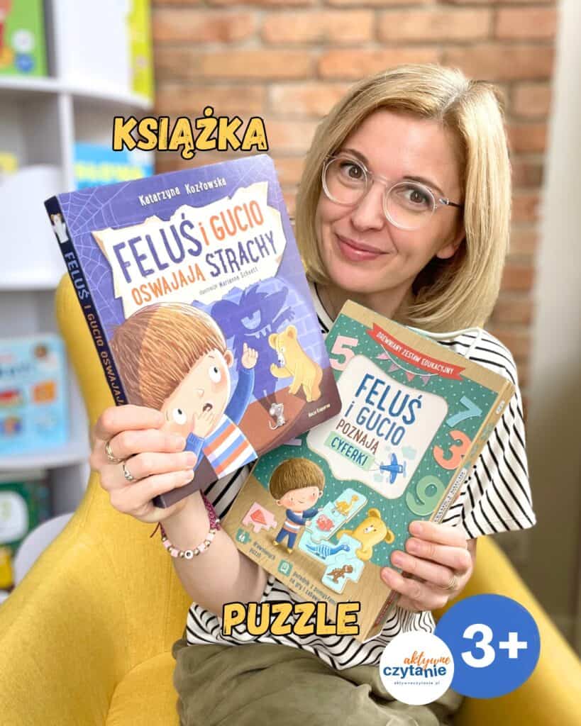 felus i gucio oswajaja strachy recenzja ksiazki dla dzieci aktywne czytanie3