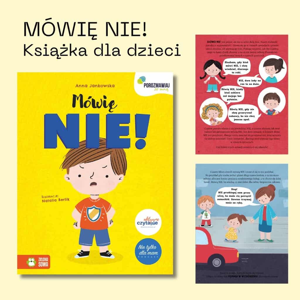 mowie nie recenzja ksiazki dla dzieci aktywne czytanie