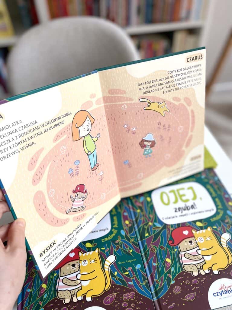 ojej zguba recenzja ksiazki dla dzieci aktywne czytanie1
