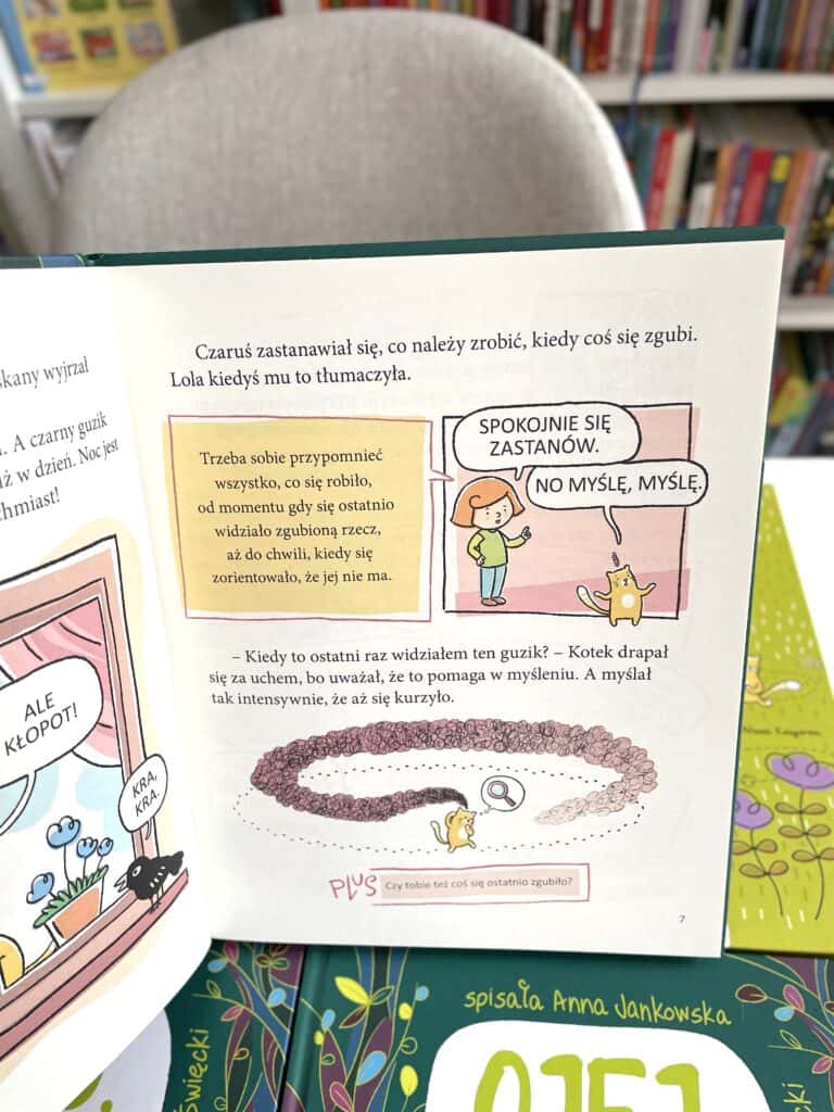 ojej zguba recenzja ksiazki dla dzieci aktywne czytanie1