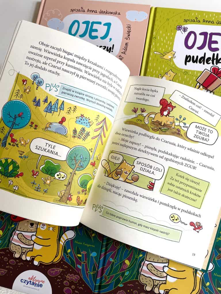 ojej zguba recenzja ksiazki dla dzieci aktywne czytanie1