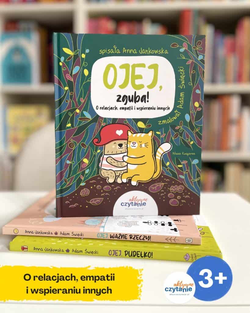 ojej zguba recenzja ksiazki dla dzieci aktywne czytanie1