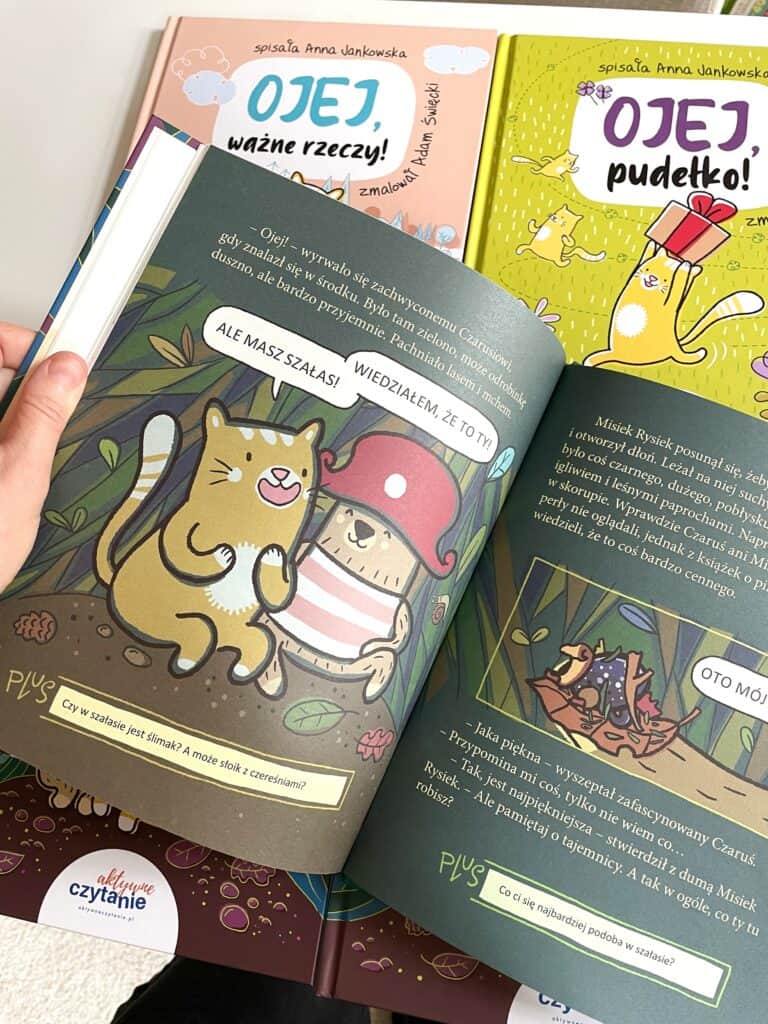 ojej zguba recenzja ksiazki dla dzieci aktywne czytanie1