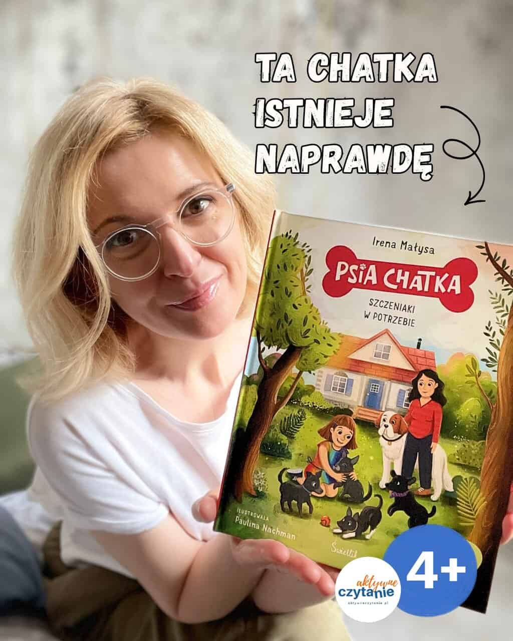 Psia Chatka. Szczeniaki w potrzebie. Recenzja książki dla dzieci 4-7 lat uczącej empatii