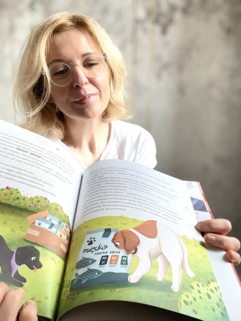 psia-chatka-szczeniaki-w-potrzebie-recenzja-ksiazki-dla-dzieci-4-7-lat-uczacej-empatii-swietlik aktywne czytanie1