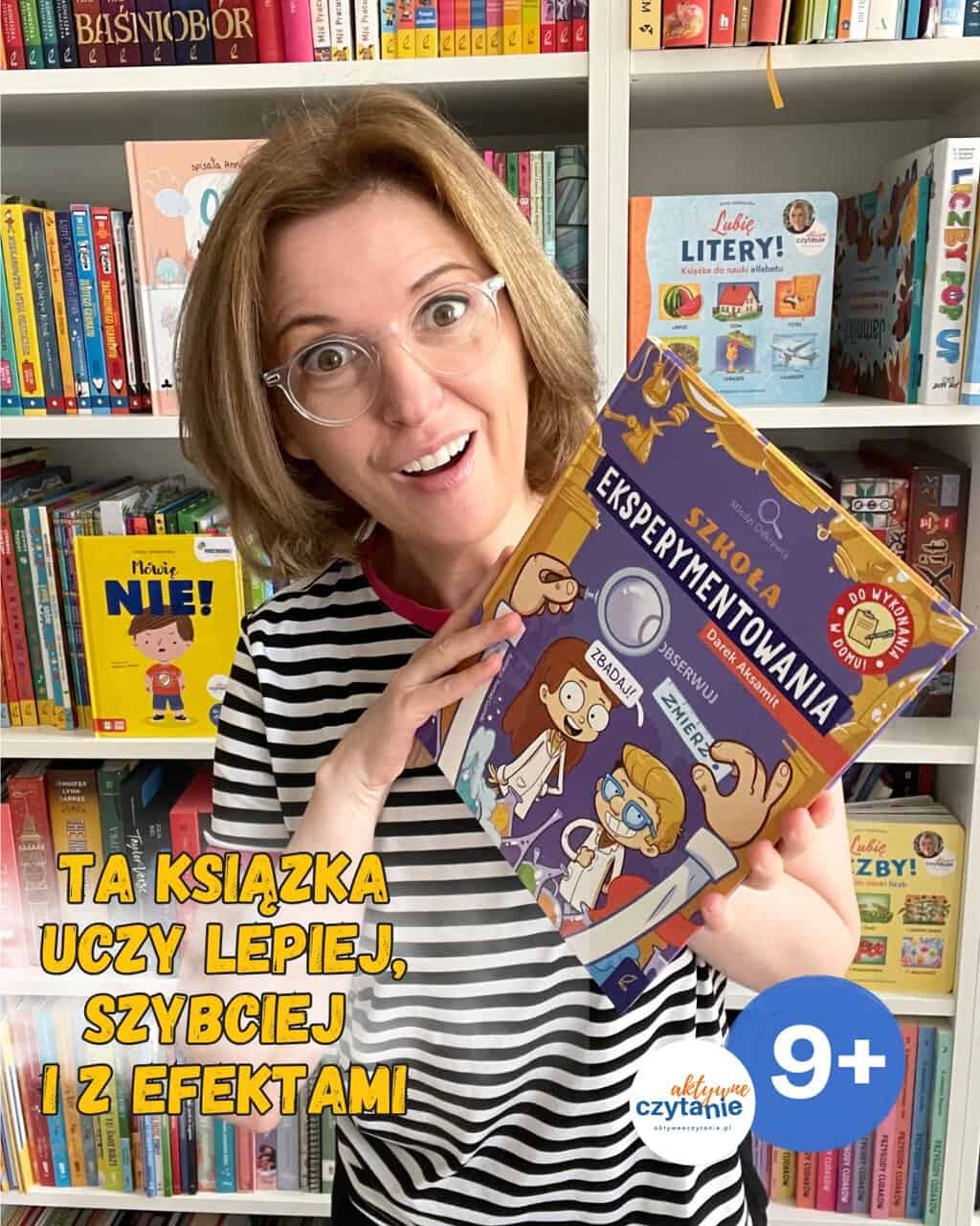 „Szkoła eksperymentowania” w&nbsp;serii Młodzi Odkrywcy Wydawnictwo Wilga