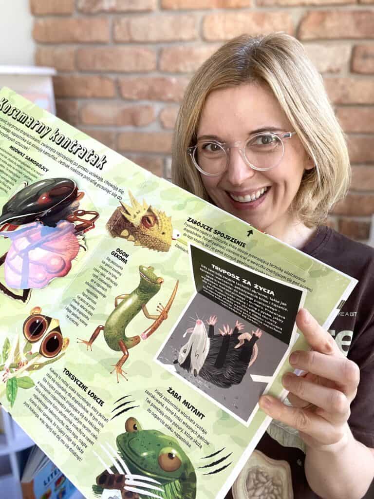 beki smarki pierdy ksiazki pop up obrzydliwy swiat zwierzat aktywne czytanie recenzja 1