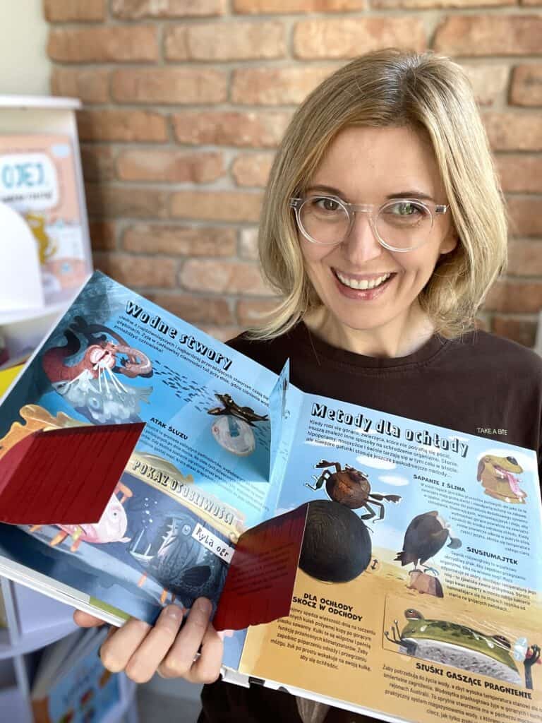 beki smarki pierdy ksiazki pop up obrzydliwy swiat zwierzat aktywne czytanie recenzja 1