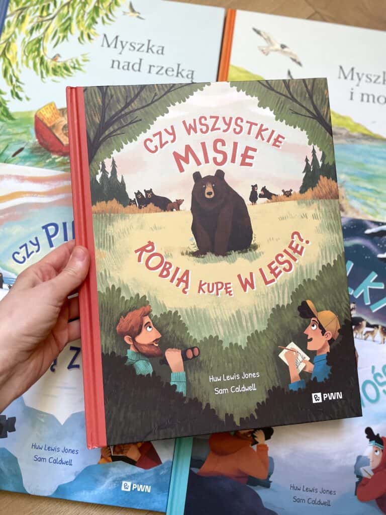 czy wszystkie misie robia kuoe w lesie recenzja aktywne czytanie1