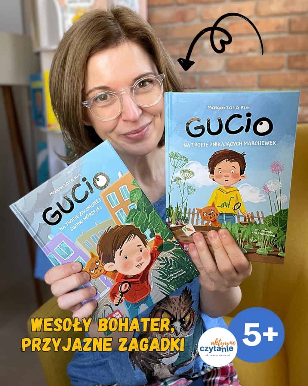 ”Gucio na&nbsp;tropie”. Przyjazna seria z&nbsp;małym detektywem dla dzieci 5-9 lat