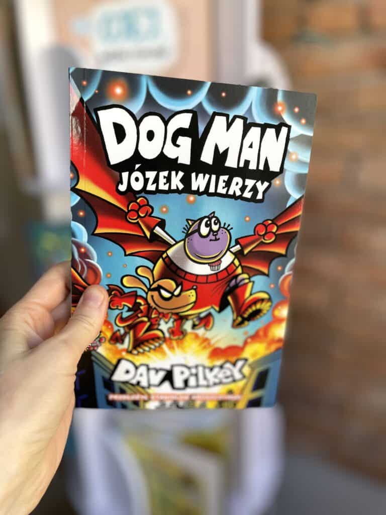 jozek-wierzy-dogman-tom-14-recenzja-ksiazki-komiksy-dla-dzieci aktywne czytanie8