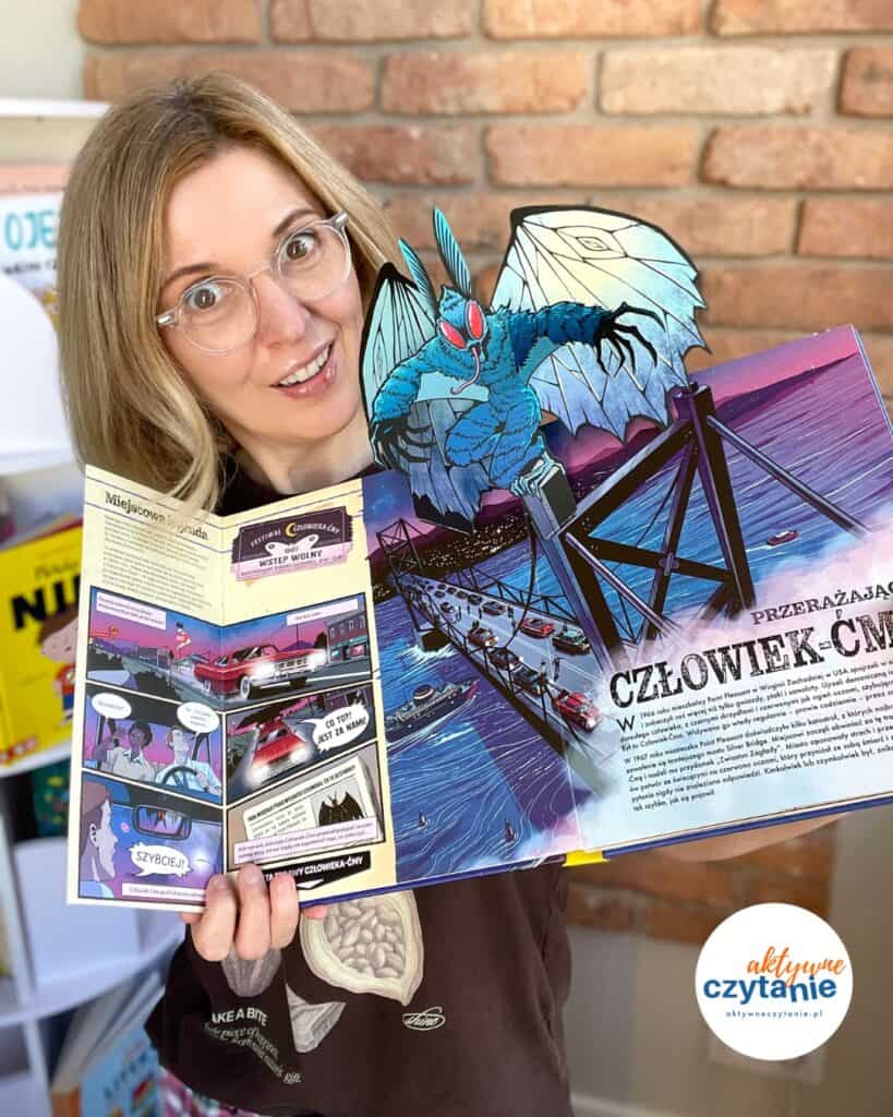 kryptydy przewodnik po swiecie potworow pop up aktywne czytanie ksiazki dla dzieci2