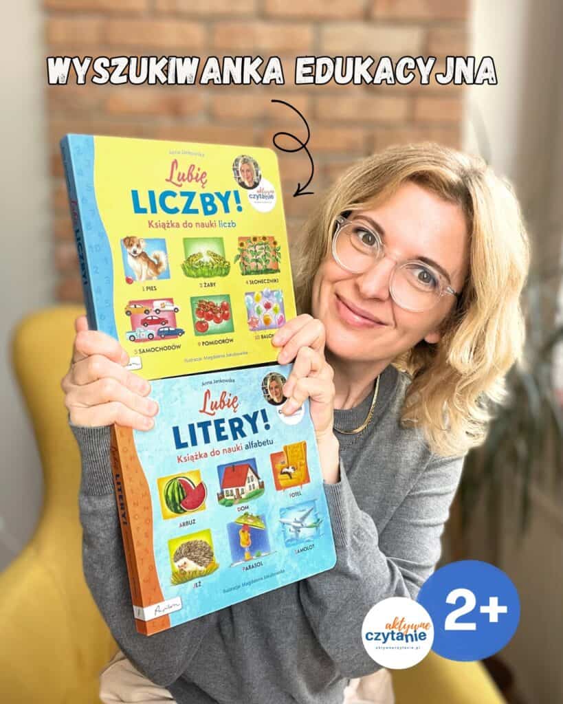 lubie liczby lubie litery aktywne czytanie ksiazki dla dzieci papilon