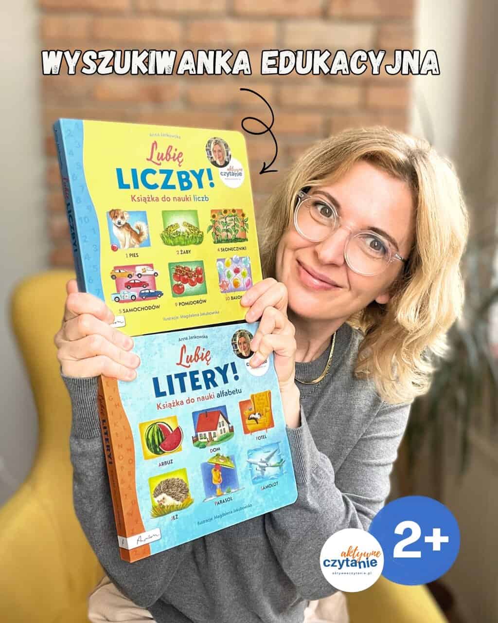 „Lubię liczby” i&nbsp;”Lubię litery”. Kartonowe książki edukacyjne dla dzieci 2-5 lat