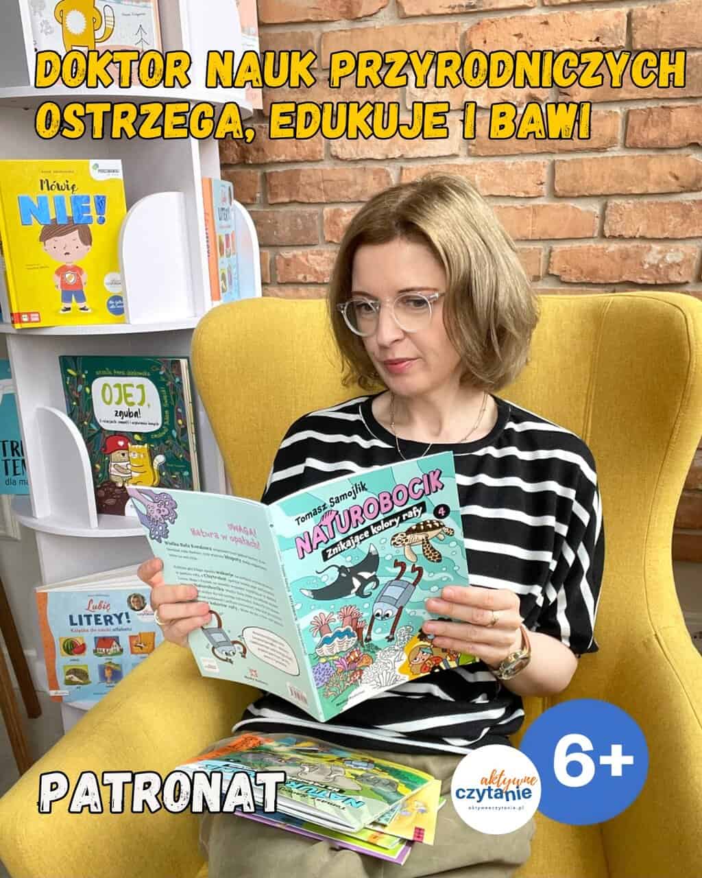 Naturobocik. Książki o przyrodzie, edukacyjna seria dla dzieci 6-9 lat