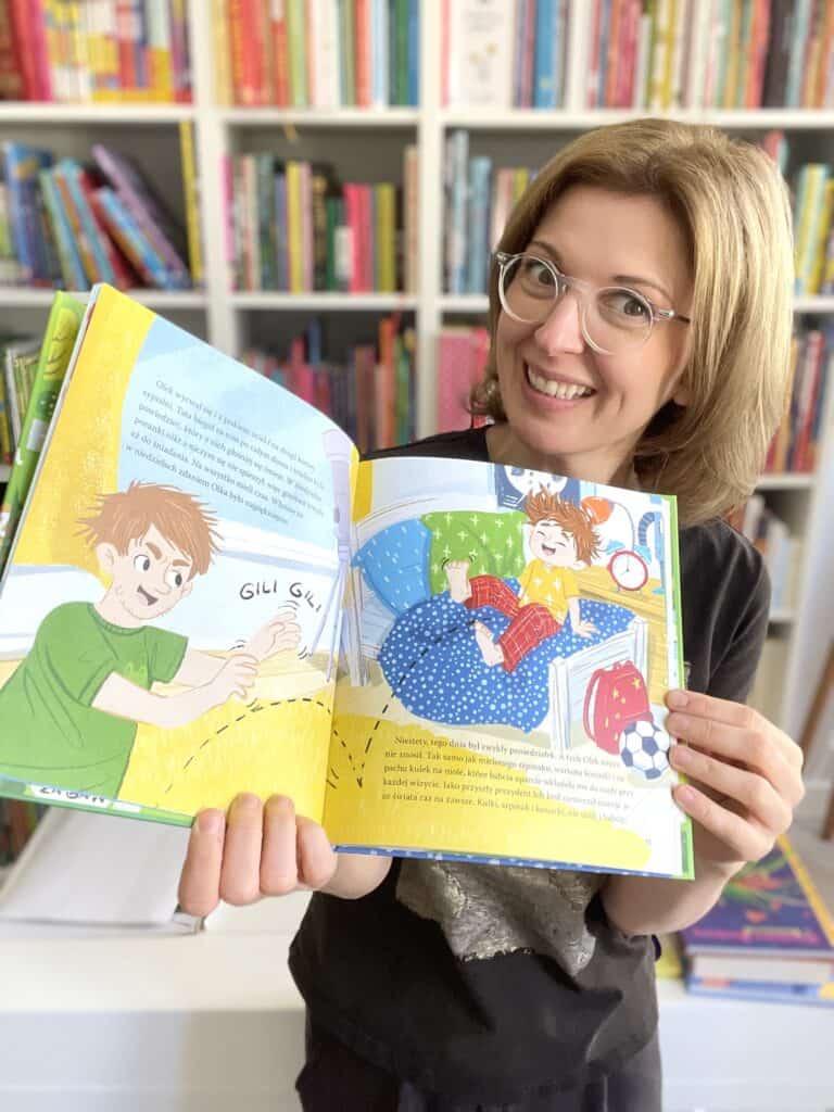 olek-kontra-poniedzialek-wydawnictwo-zielona-sowa-recenzja-ksiazki-dla-dzieci aktywne czytanie1