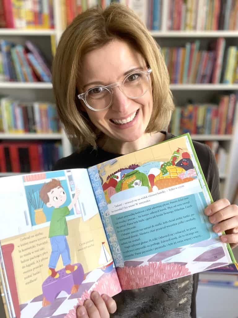 olek-kontra-poniedzialek-wydawnictwo-zielona-sowa-recenzja-ksiazki-dla-dzieci aktywne czytanie1