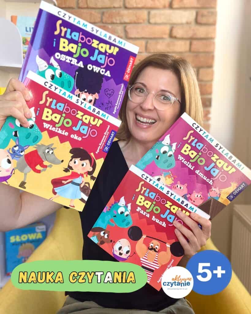 sylabozaur-i-bajo-jajo-seria-do-nauki-czytania-wydawnictwo-demart-recenzja-ksiazki-dla-dzieci