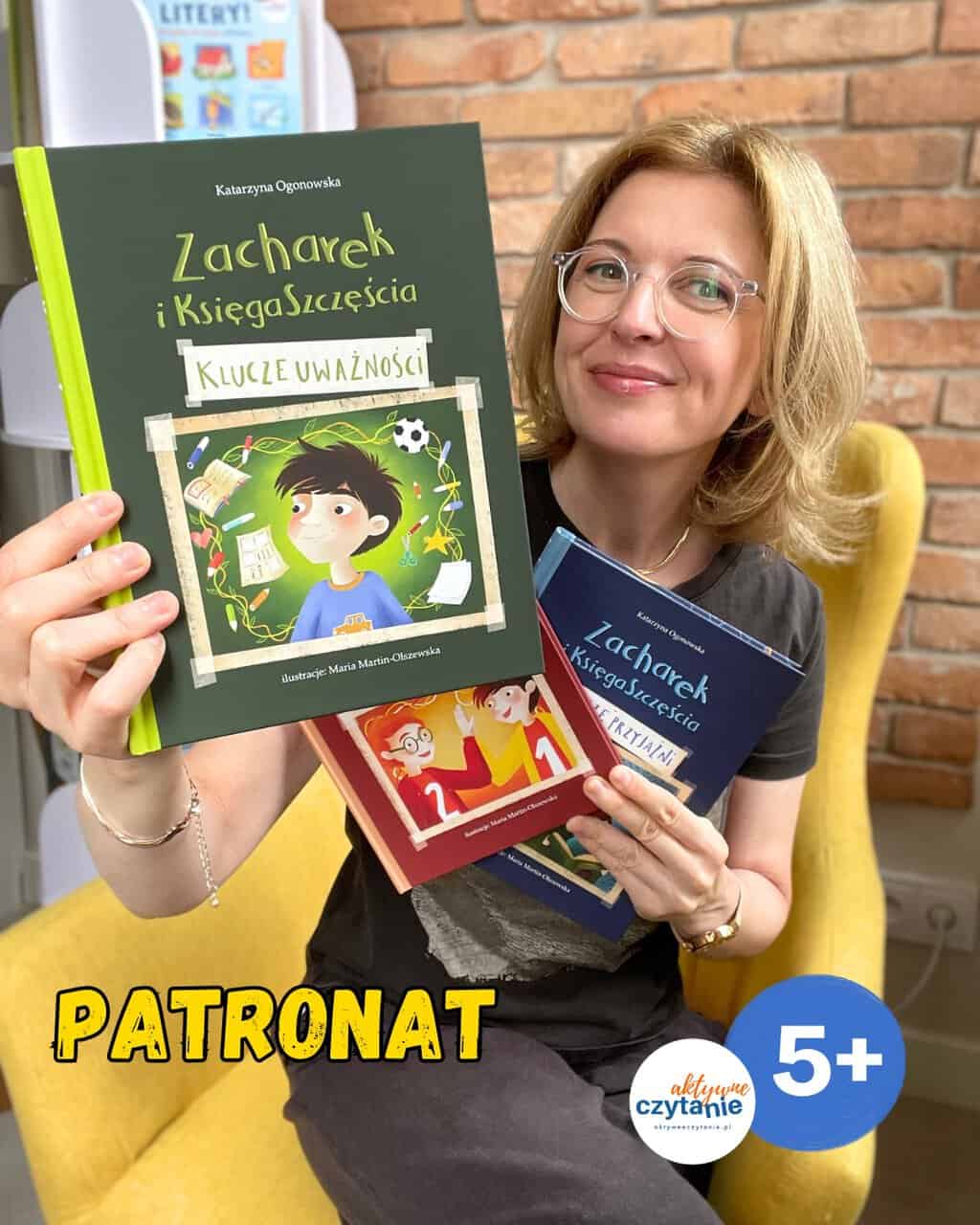 „Zacharek i&nbsp;Księga Szczęścia. Klucze uważności”
