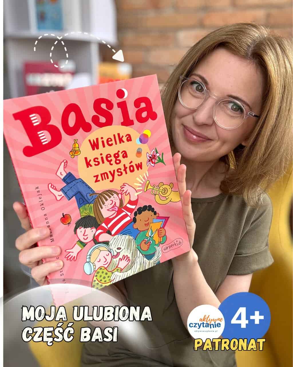 „Basia. Wielka księga zmysłów” Wydawnictwo Harper Kids