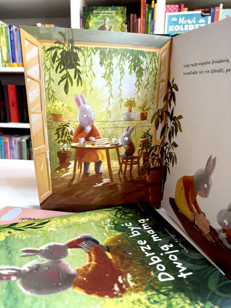 dobrze-byc-twoja-mama-najpiekniejsza-ksiazka-o-milosci-z-ilustracjami-emili-dziubak-recenzja aktywne czytanie anna jankowska1