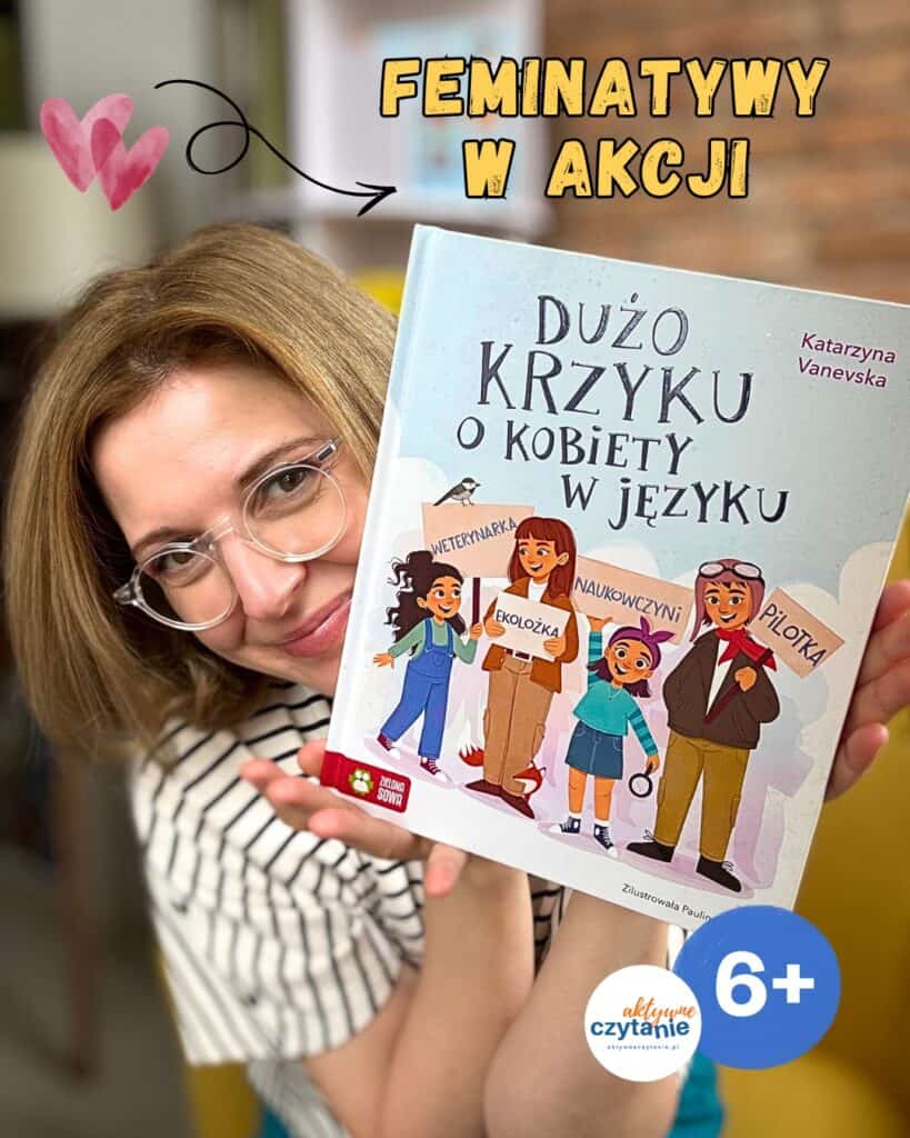 Aktywne czytanie, promowanie feminizmu i równości płci w edukacji.
