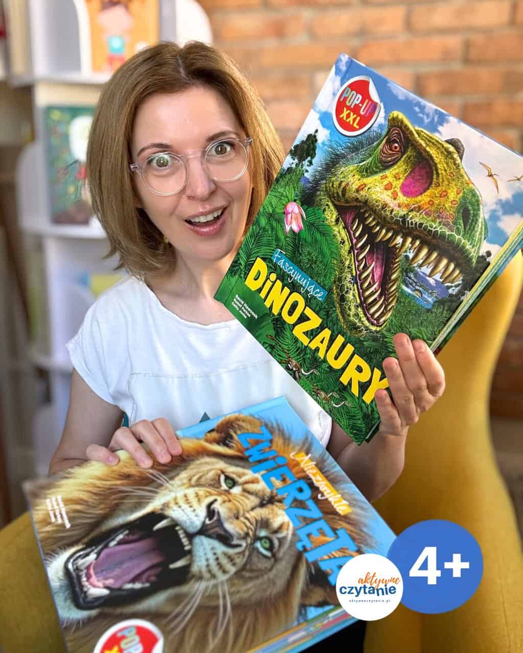 ”Fascynujące dinozaury” książka pop-up XXL i&nbsp;inne inspiracje na&nbsp;prezent z&nbsp;efektem WOW!