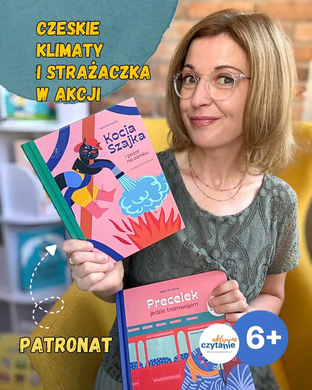 ”Kocia Szajka i&nbsp;pożar na&nbsp;zamku” Wydawnictwo Agora dla dzieci