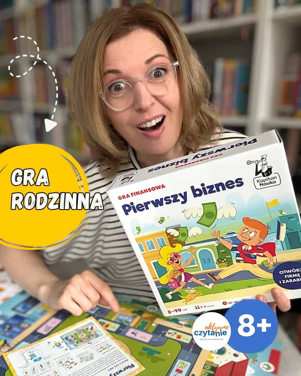 Pierwszy biznes. Gra finansowa dla dzieci 8-100 lat. Kapitan Nauka