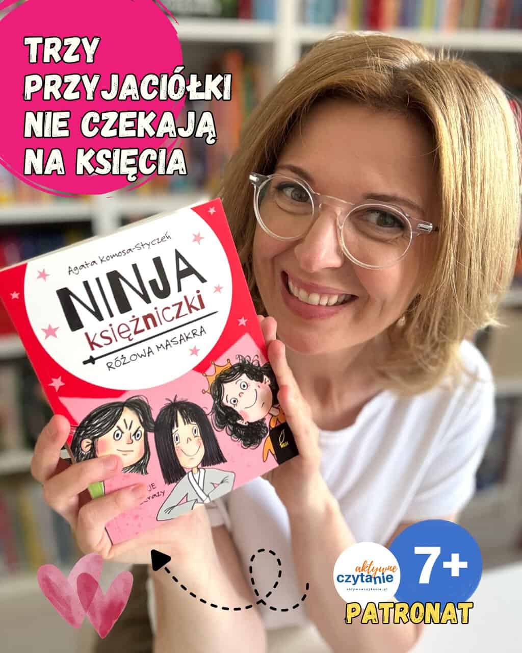 ”Różowa Masakra. Ninja Księżniczki” Wydawnictwo Wilga