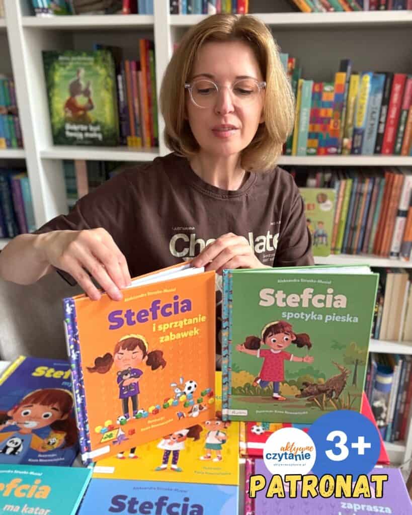 stefcia-i-sprzatanie-zabawek-stefcia-spotyka-pieska-z-wydawnictwo-papilon-recenzja-ksiazki-dla-dzieci aktywne czytanie4