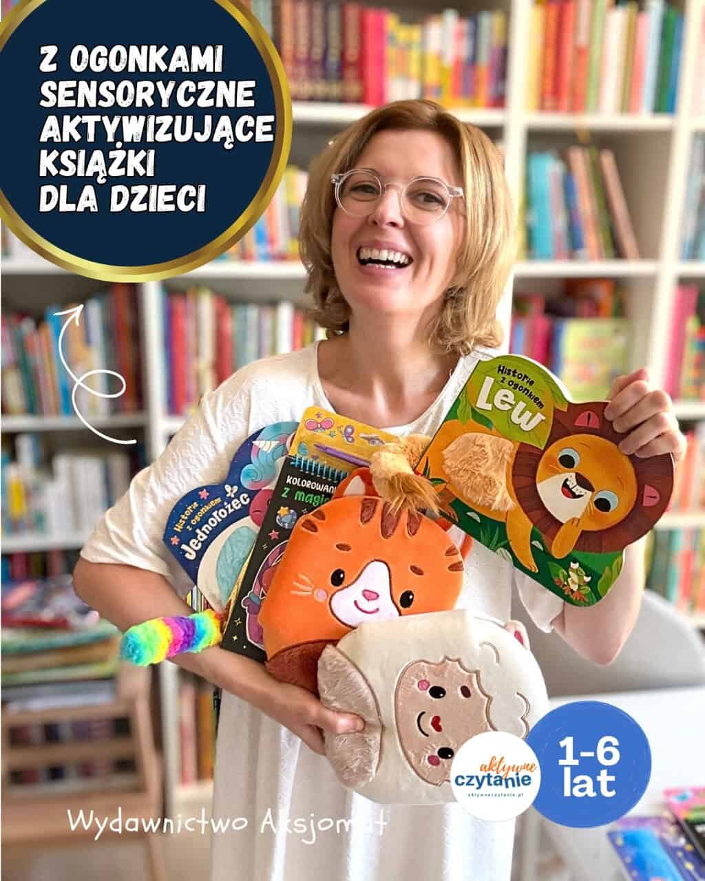Aktywizujące książki sensoryczne Wydawnictwo Aksjomat