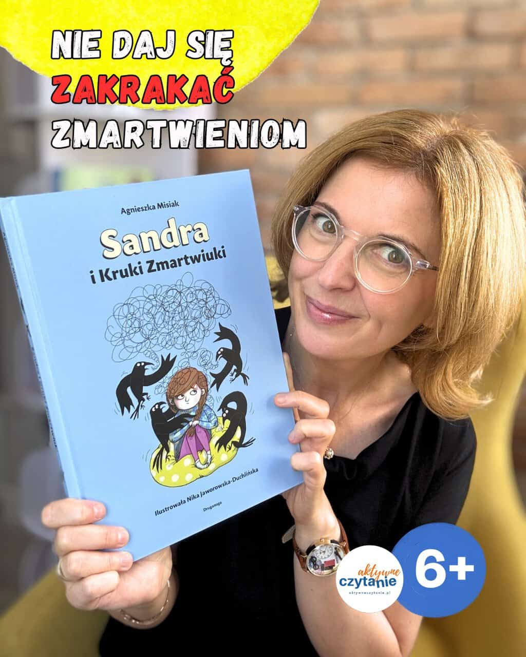 ”Sandra i&nbsp;Kruki Zmartwiuki” Wydawnictwo Druganoga