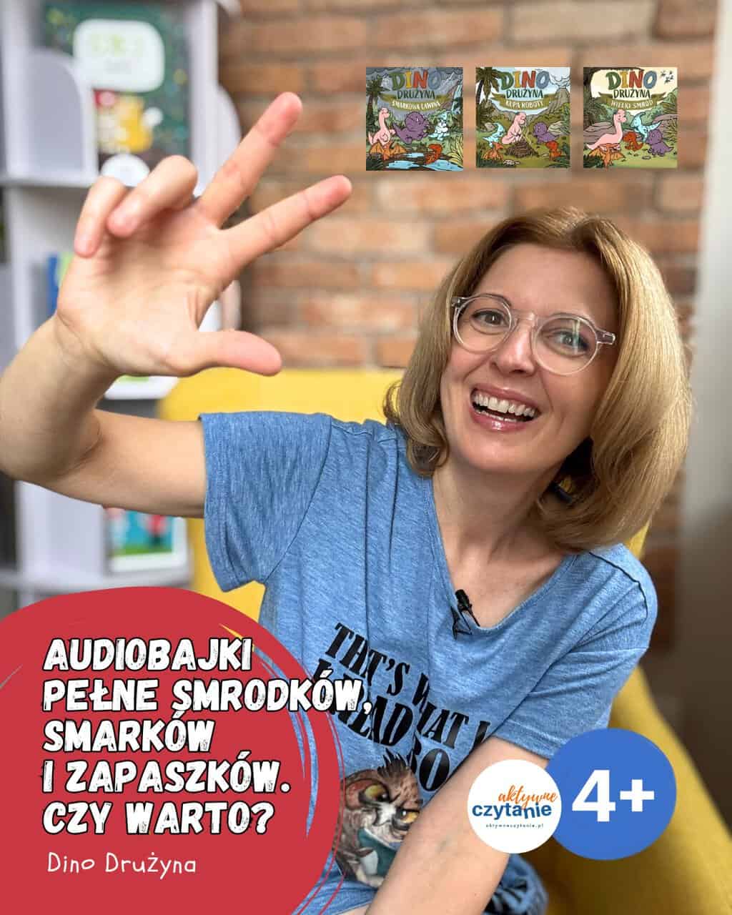 Dino Drużyna w&nbsp;Legimi. Zabawne audiobooki, które rozwijają wyobraźnię dzieci