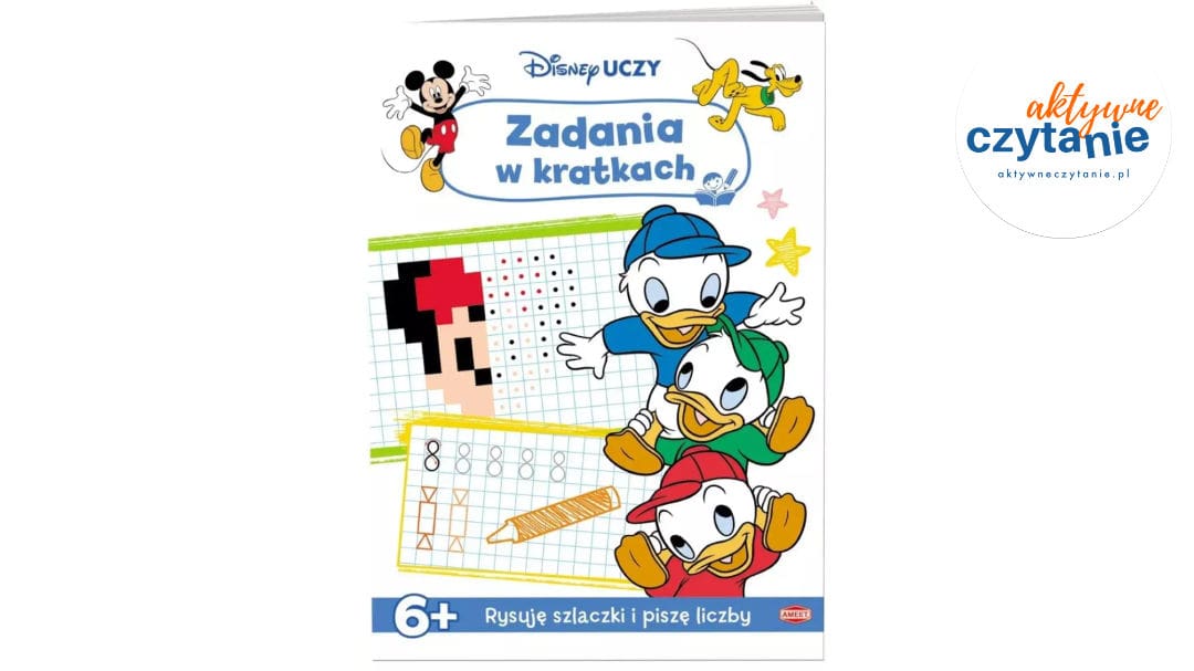 Disney uczy. Miki. Zadania w&nbsp;kratkach