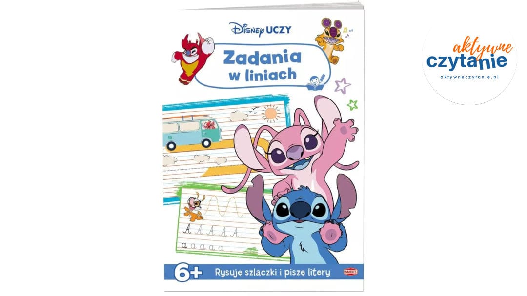 Disney uczy. Stitch. Zadania w&nbsp;liniach