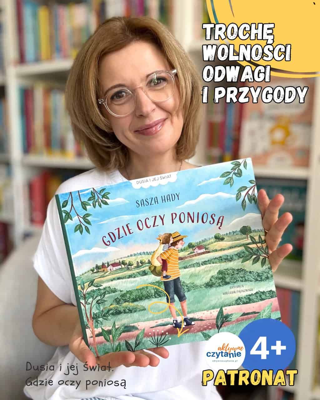 „Dusia i&nbsp;jej świat. Gdzie oczy poniosą” Wydawnictwo Dwukropek