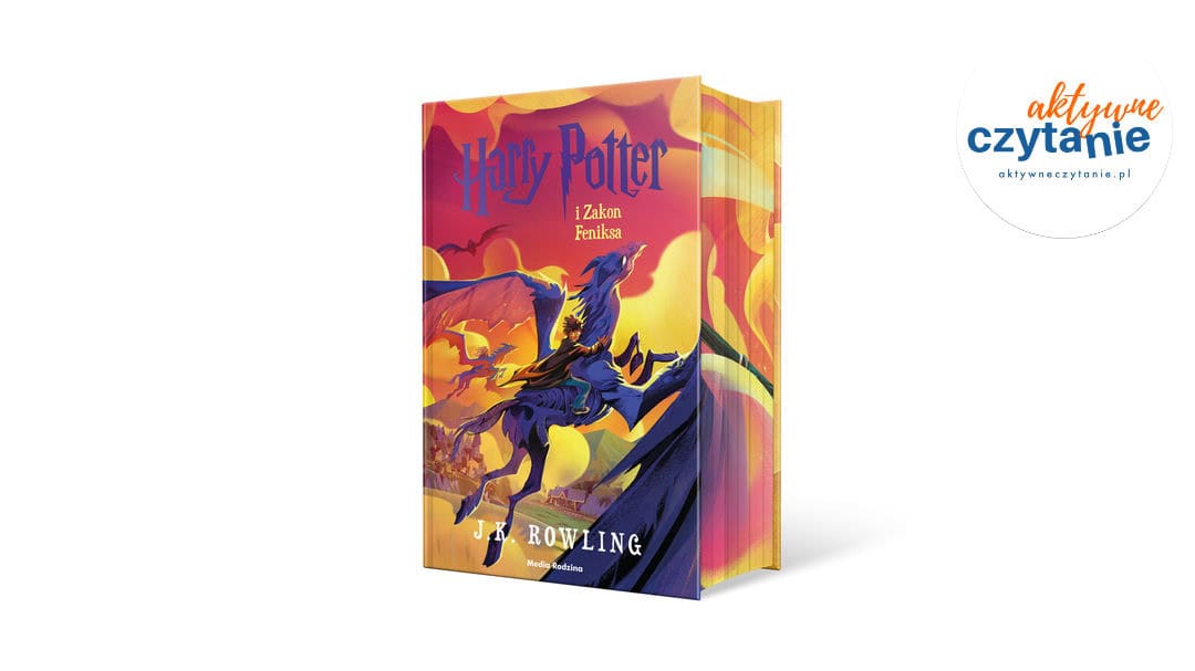 Harry Potter i&nbsp;Zakon Feniksa. Edycja z&nbsp;polską okładką i&nbsp;z&nbsp;barwionymi brzegami