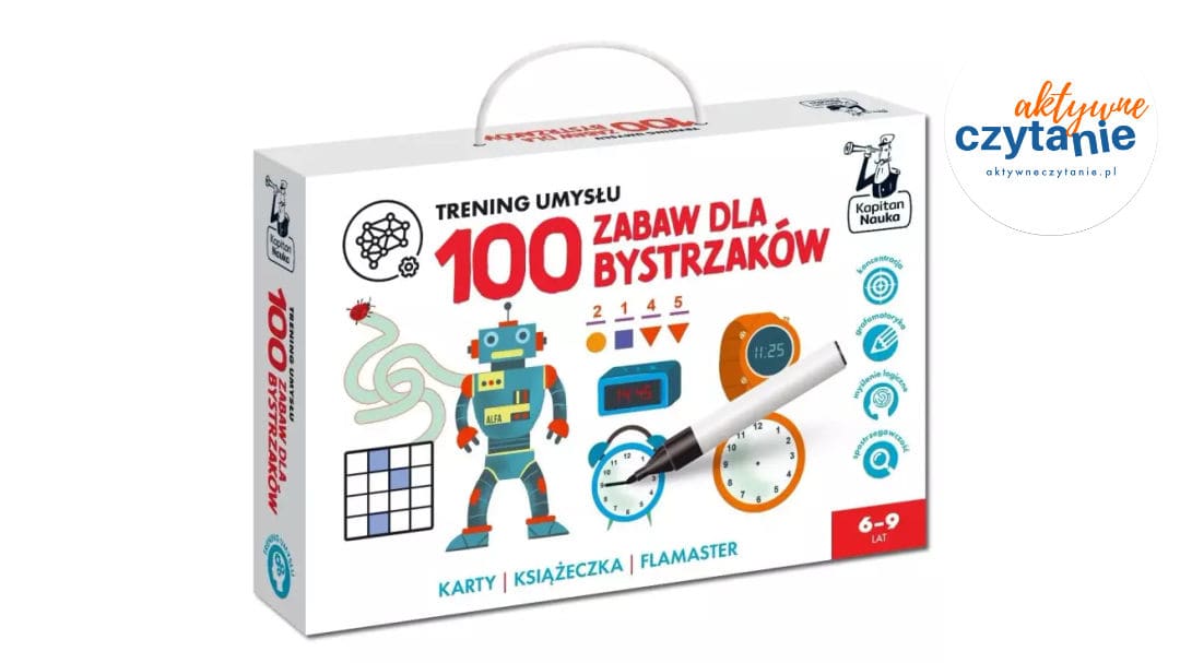 Kapitan Nauka. Trening umysłu. 100 zabaw dla…