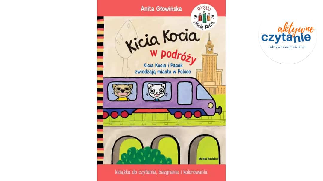 Kicia Kocia w&nbsp;podróży. Kolorowanka