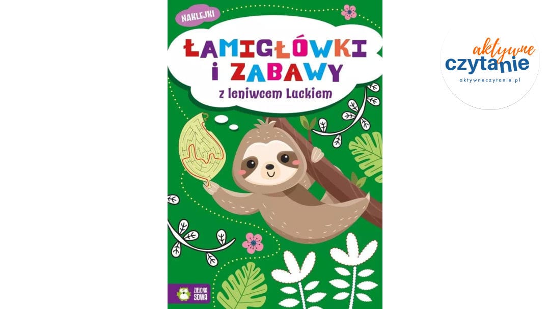 Łamigłówki i&nbsp;zabawy z&nbsp;leniwcem Luckiem
