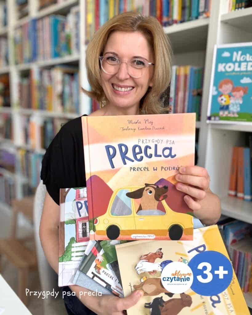 przygpdy-psa-precla-precel-w-podrozy-wydawnictwo-mmip-recenzja-ksiazki-dla-dzieci aktywne czytanie1