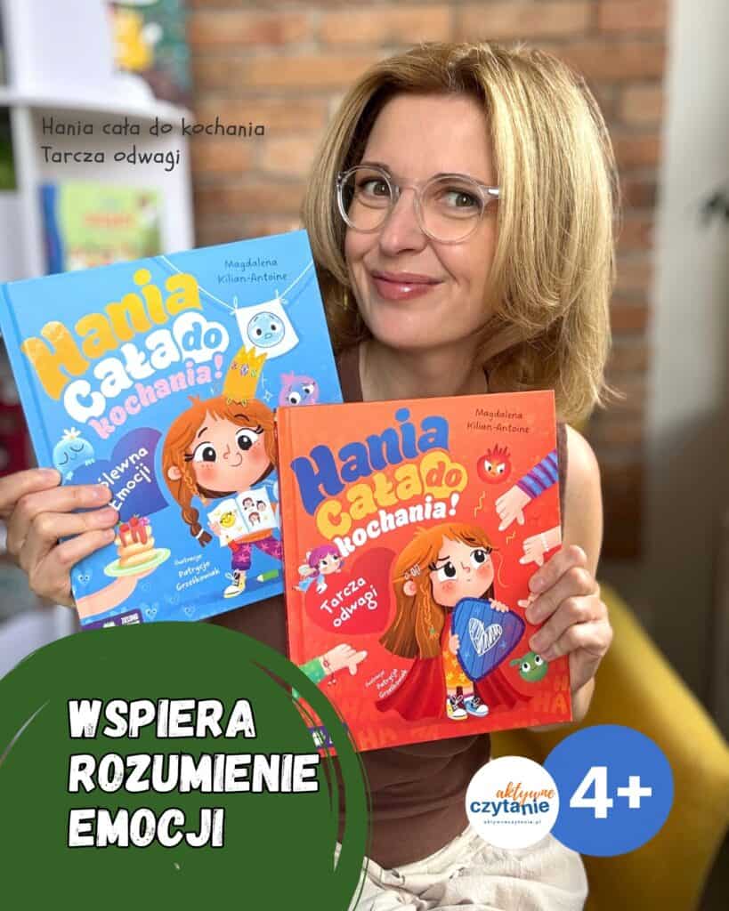 hania-cala-do-kochania-tarcza-odwagi-wydawnictwo-zielona-sowa-recenzja-ksiazki-dla-dzieci aktywne czytanie4