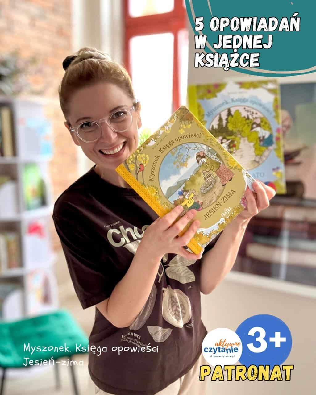  ”Myszonek. Księga opowieść. Jesień-zima”. 5 opowiadań dla dzieci 3-6 lat Wydawnictwo Frajda