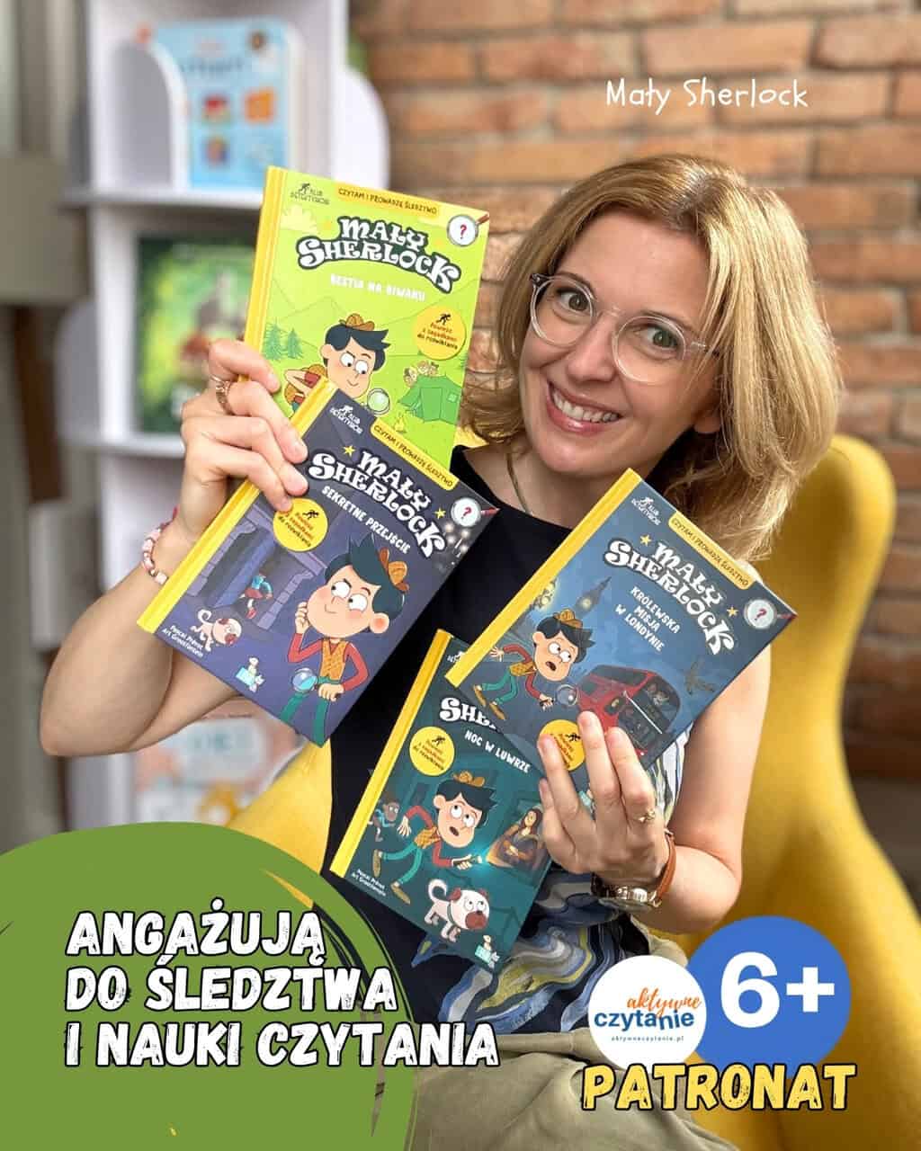 Nowe części serii ”Mały Sherlock” Wydawnictwo MD&nbsp;Creative