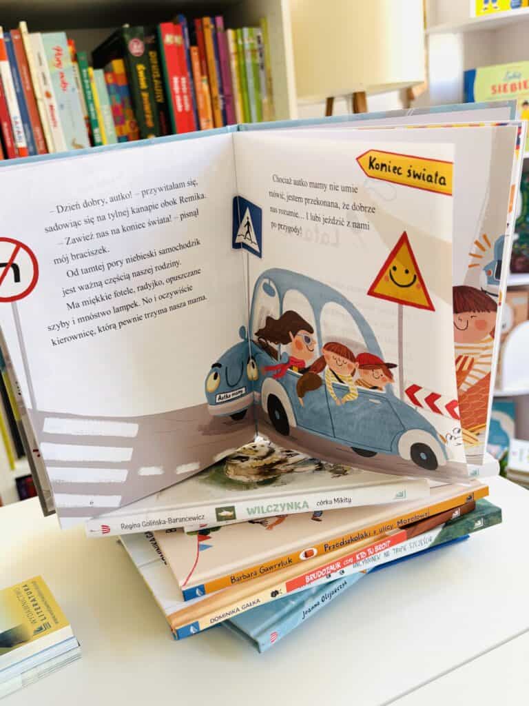 autko-mamy-wydawnictwo-literatura-recenzja-ksiazki-dla-dzieci aktywne czytanie1