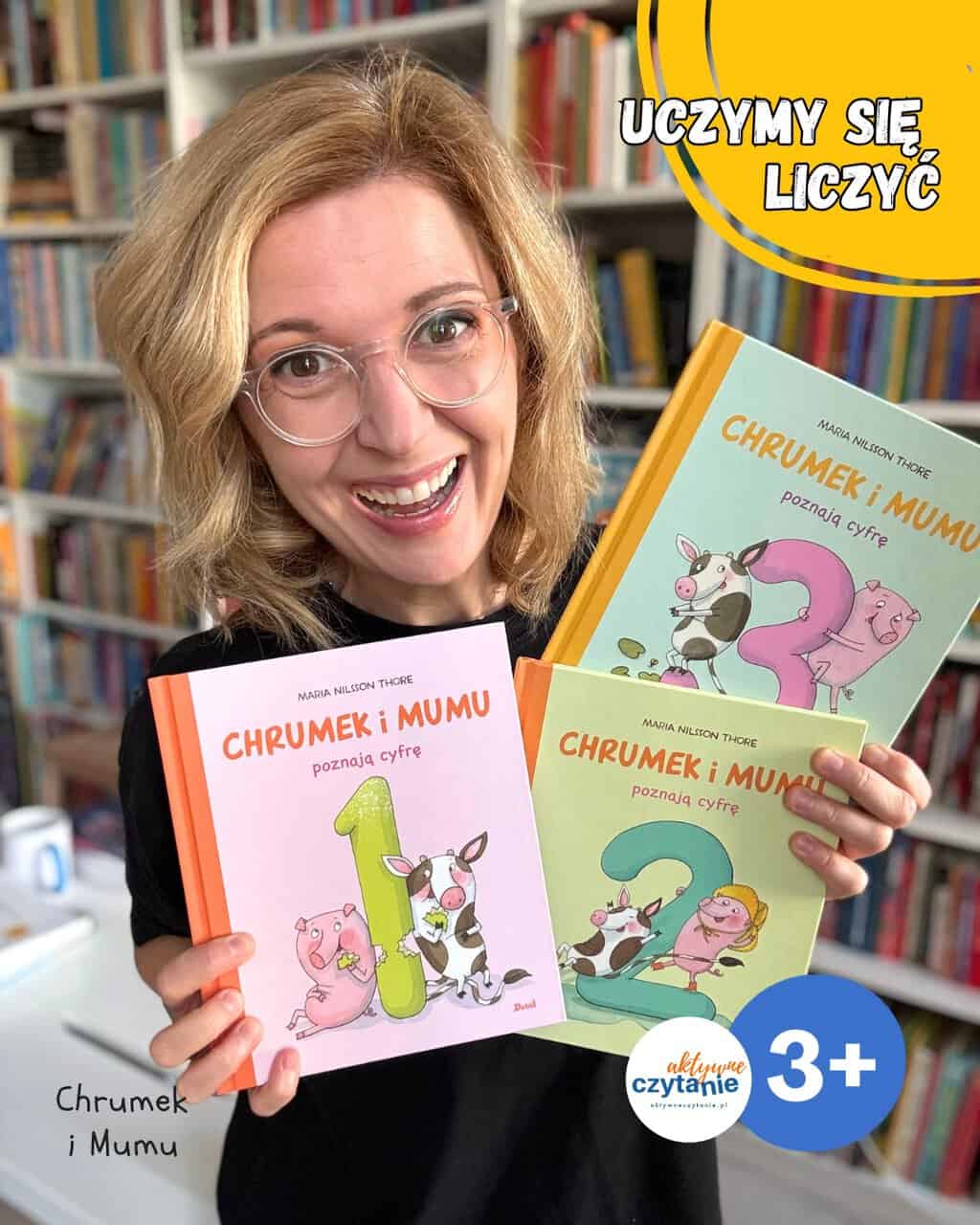 „Chrumek i Mumu poznają cyfrę 1, 2 i&nbsp;3” Wydawnictwo Debit