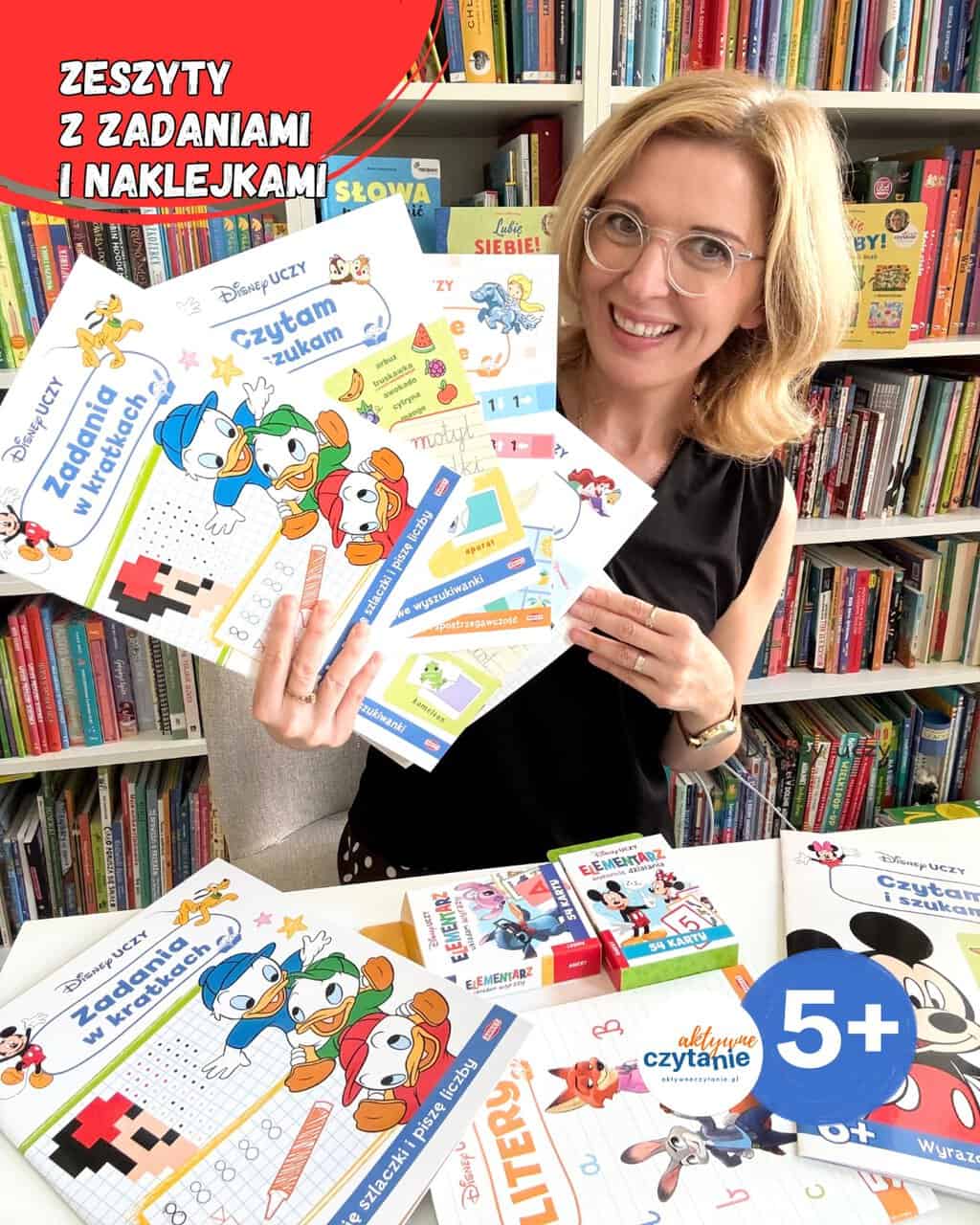 ”Disney uczy” seria edukacyjnych książek dla dzieci wydawnictwa AMEET