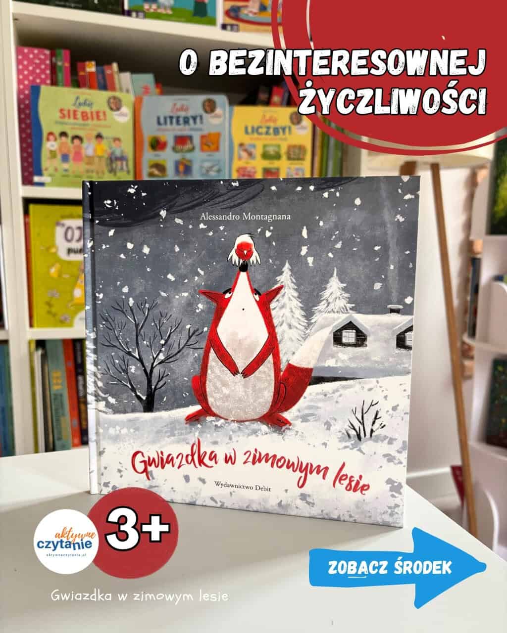„Gwiazdka w zimowym lesie” Opowieść o przyjaźni i magii świąt dla dzieci 3-6 lat