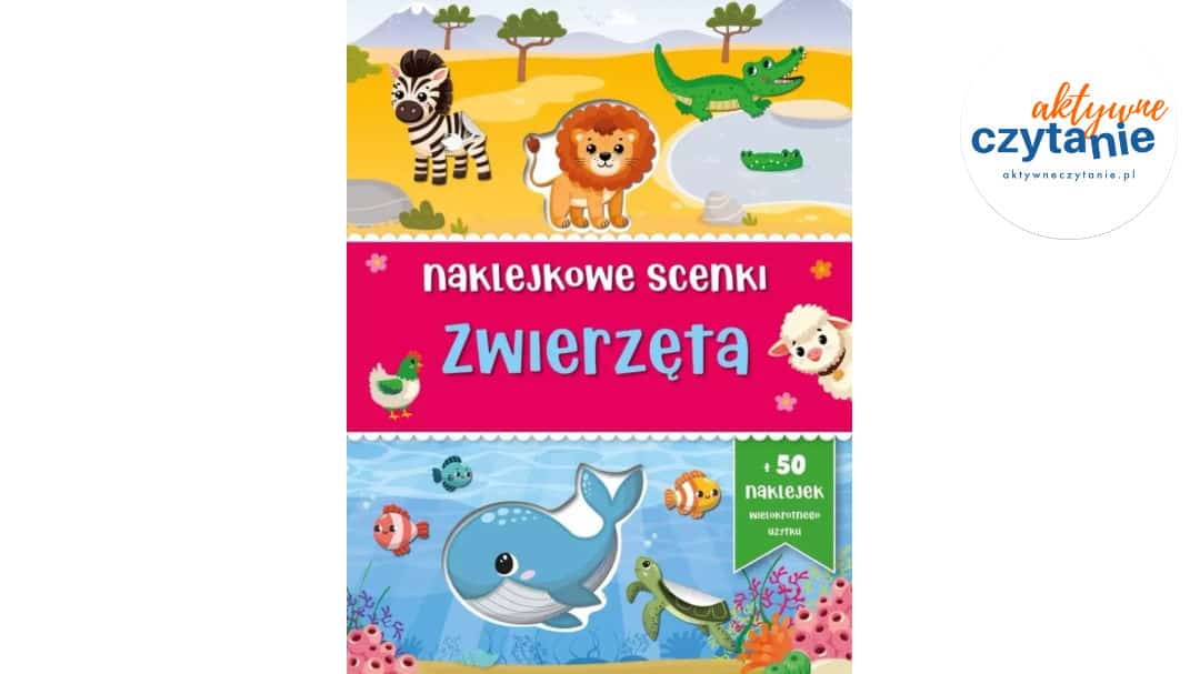 Naklejkowe scenki. Zwierzęta